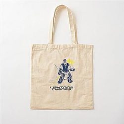 Tampa Bay Lightning Stanley Cup Champions Cotton Tote Bag