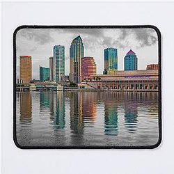 Morning Hues of Tampa Bay - Selective Color Edition Mouse Pad