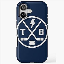 Retro Tampa Bay Hockey Emblem Vintage TB iPhone Case
