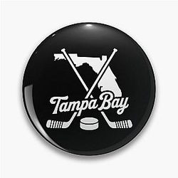 Tampa Bay Ice Hockey Sports Fan Pin