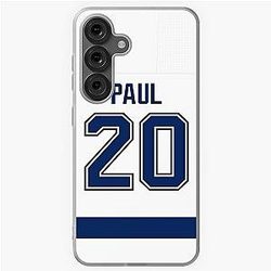 Tampa Bay Lightning Nick Paul Jersey Back Phone Case Samsung Galaxy Soft Case