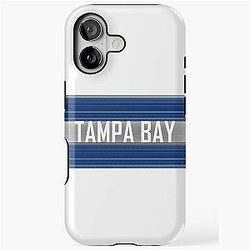 Tampa Bay White Hockey Phone Case iPhone Tough Case