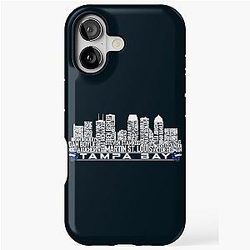The Tampa City Skyline iPhone Tough Case