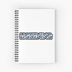Tampa Bay Lightning Spiral Notebook