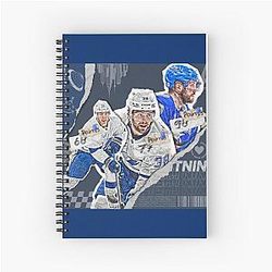 Tampa Bay Hockey Team Design Spiral Notebook