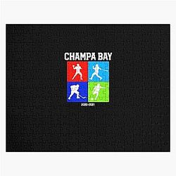 Tampa Bay Sports Champions Football Baseball Soccer Hockey Jigsaw Puzzle.