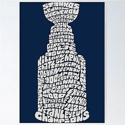 Lightning Tampa Bay Champions Poster