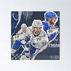 Tampa Bay Hockey Team Design Poster