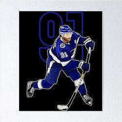 Steven Stamkos Tampa Bay Number 91 Poster