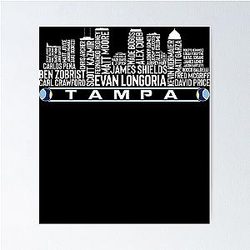 Tampa Bay Baseball Team Legends, Tampa Bay Skyline