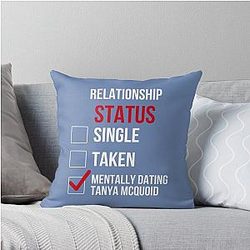 Tanya McQuoid - Relationship Throw Pillow