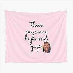 Tanya McQuoid White Lotus Quotes Tapestry