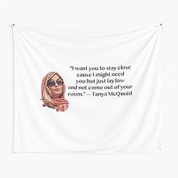 Tanya McQuoid White Lotus Quotes Tapestry