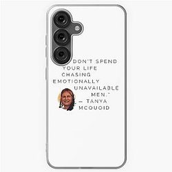Tanya McQuoid White Lotus Quotes Emotionally Unavailable Men Samsung Galaxy Soft Case