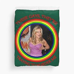 Tanya McQuoid Gay Duvet Cover