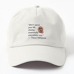 Tanya McQuoid White Lotus Quotes Emotionally Unavailable Men Dad Hat