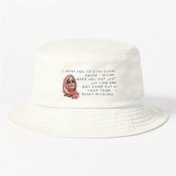 Tanya McQuoid White Lotus Quotes Bucket Hat