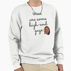 Tanya McQuoid White Lotus Pullover Sweatshirt