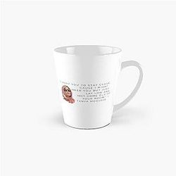 Tanya McQuoid White Lotus Quote Tall Mug