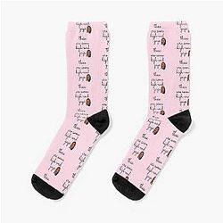 Tanya McQuoid White Lotus Quotes Socks