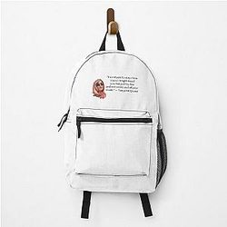 Tanya McQuoid White Lotus  Backpack