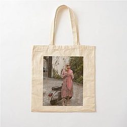 The White Lotus Tanya McQuoid I'm Monica Vitti Cotton Tote Bag