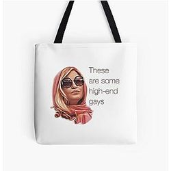 Tanya McQuoid White Lotus Quotes Tote Bag