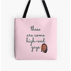 Tanya McQuoid White Lotus quotes tote bag