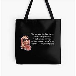 Tanya McQuoid White Lotus Quotes Tote Bag