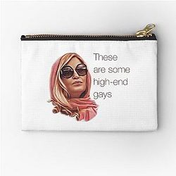 Tanya McQuoid White Lotus Quotes Zipper Pouch