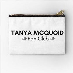 Tanya McQuoid Fan Club The White Lotus Zipper Pouch