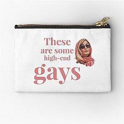 Tanya McQuoid White Lotus Quotes Zipper Pouch