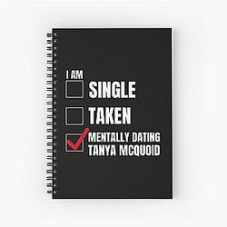 Tanya McQuoid Relationship Spiral Notebook