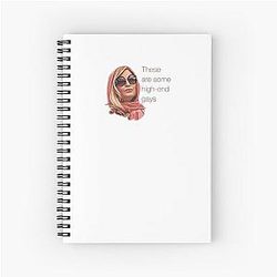 Tanya McQuoid White Lotus Quotes Notebook