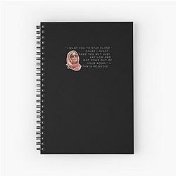 Tanya McQuoid White Lotus Quotes Notebook
