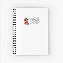 Tanya McQuoid White Lotus Notebook