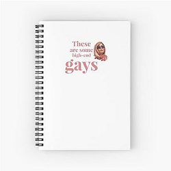 Tanya McQuoid White Lotus Quotes Notebook