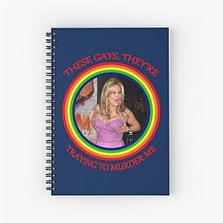 Tanya McQuoid  Spiral Notebook