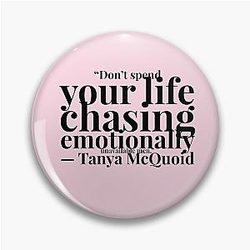 Tanya McQuoid White Lotus Pin