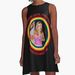 Tanya McQuoid A-Line Dress