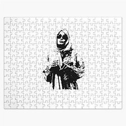 Tanya McQuoid - The White Lotus T-Shirt Jigsaw Puzzle