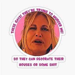 The White Lotus Tanya Mcquoid Quote Sticker