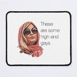 Tanya McQuoid White Lotus Quotes Mouse Pad