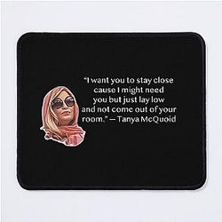 Tanya McQuoid White Lotus Quotes Mouse Pad