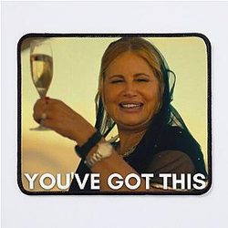 White Lotus Tanya McQuoid - You Got  Mouse Pad
