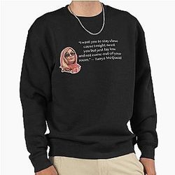 Tanya McQuoid White Lotus Quote Pullover Sweatshirt