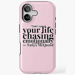 Tanya McQuoid White Lotus iPhone Tough Case