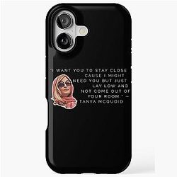 Tanya McQuoid White Lotus Quotes iPhone Case