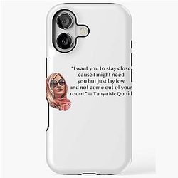 Tanya McQuoid White Lotus iPhone Tough Case