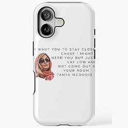 Tanya McQuoid White Lotus Quotes iPhone Tough Case